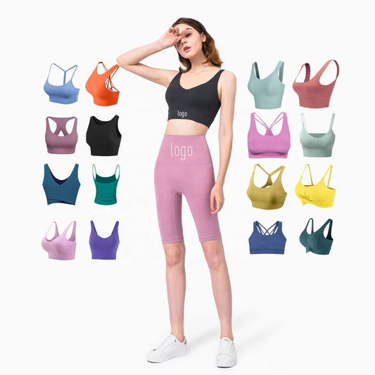 Custom Clothing Legging Activewear Outfit Jogger Sports Bra Workout Wear 2 Piece Women Gym Fitness t Shirts and Shorts Yoga Set