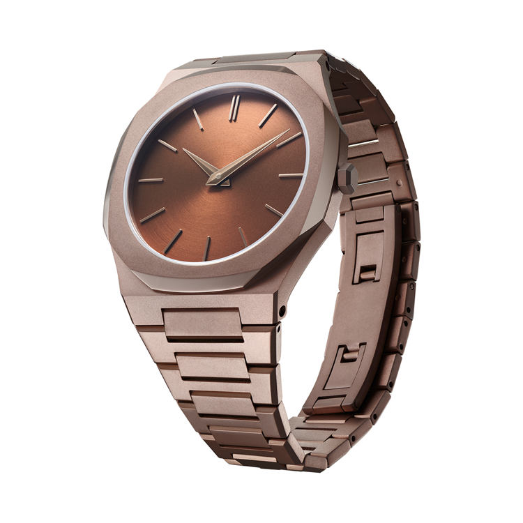 Own Brand Watches Men 40mm Custom logo Luxe Horloge Silver Blue Dial Watch for Men